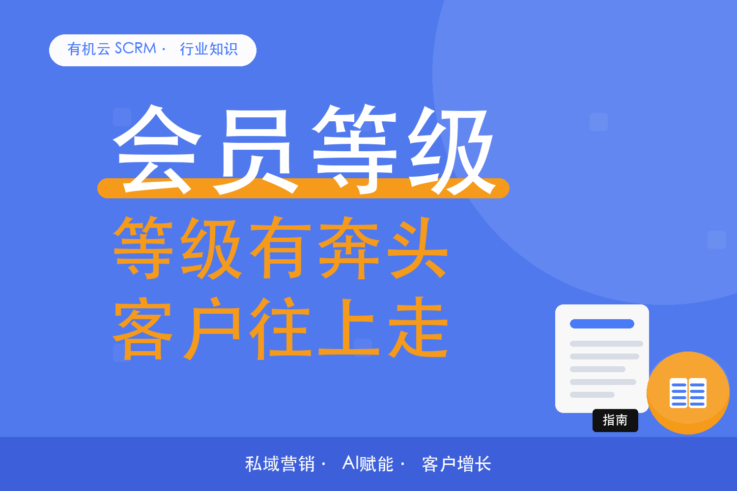 有机云｜门店会员等级怎么设，客户才愿意往上走 配图