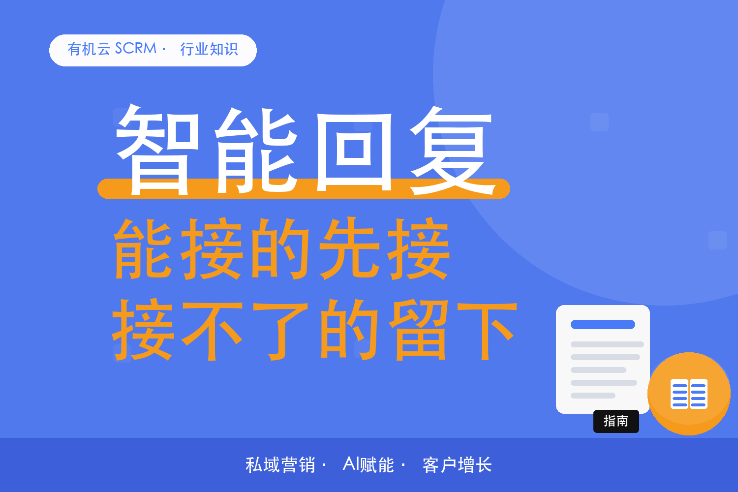 有机云｜企业微信客服机器人能替代多少人工？先说清边界 配图
